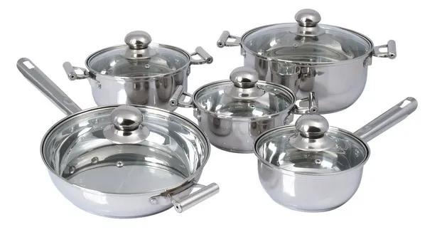 Stainless-Steel-Pan-Set