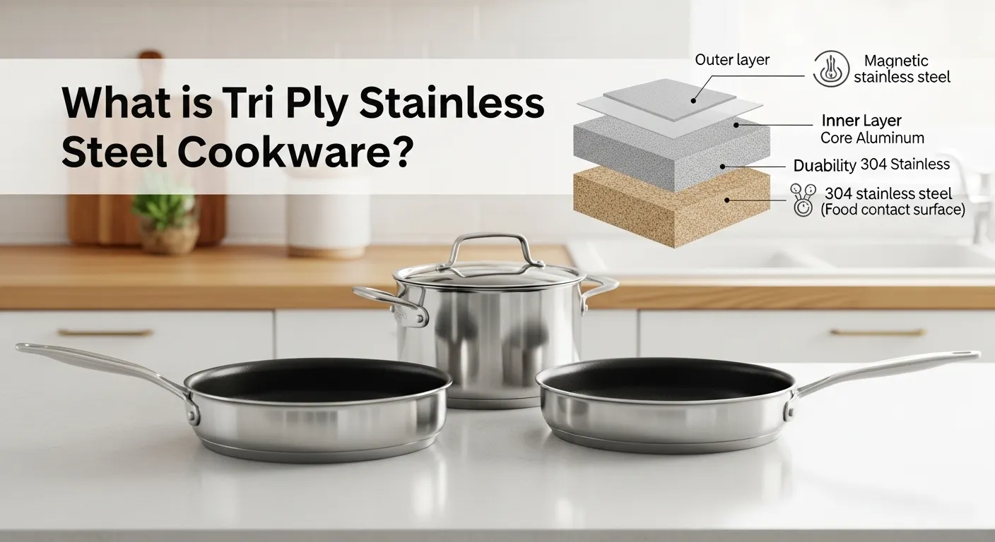 What is Tri Ply Stainless Steel Cookware-guide