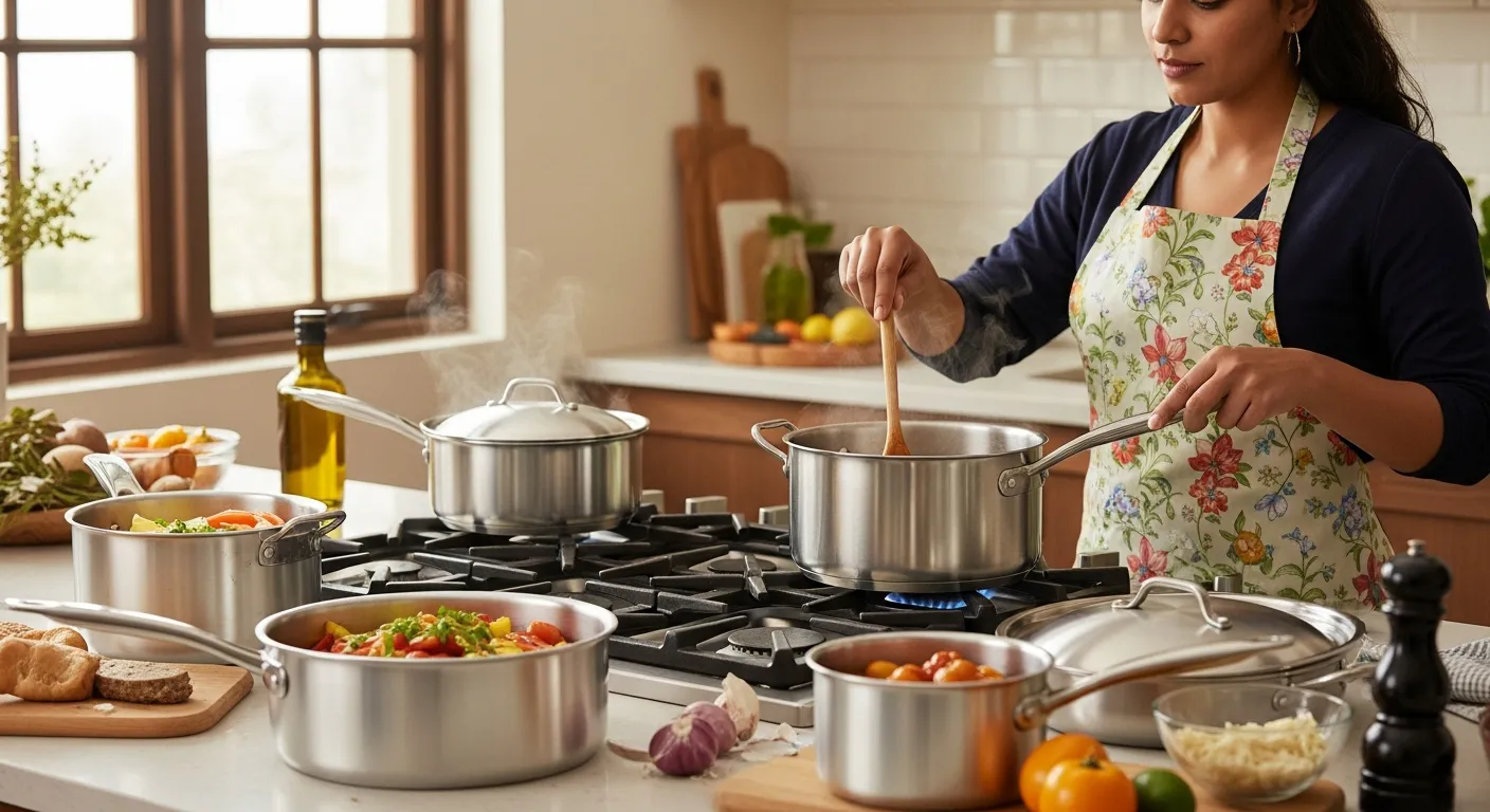How to Cook with Stainless Steel Cookware