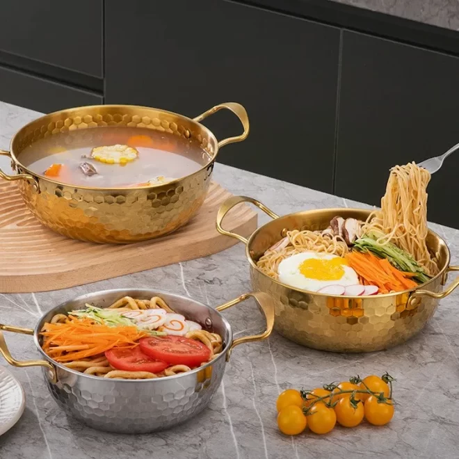 Wholesale Korean Ramen Pot Stainless Steel (1)