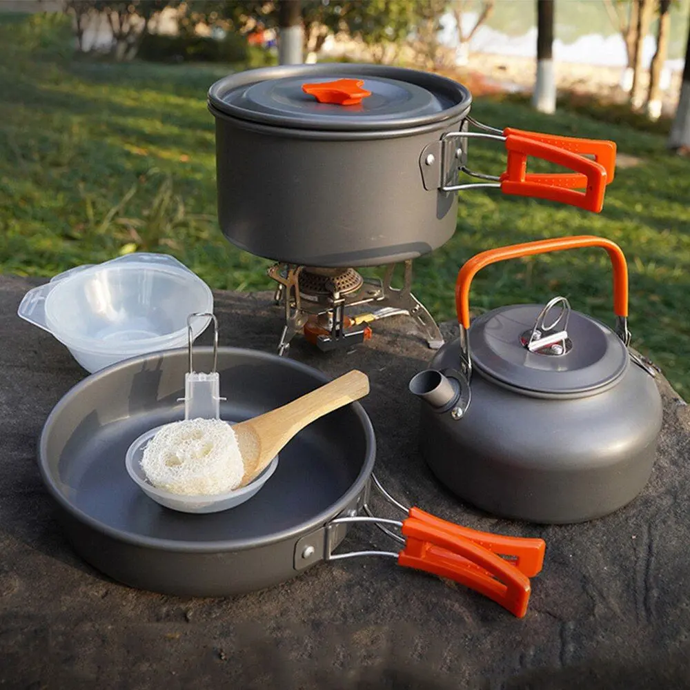 aluminum camping cookware