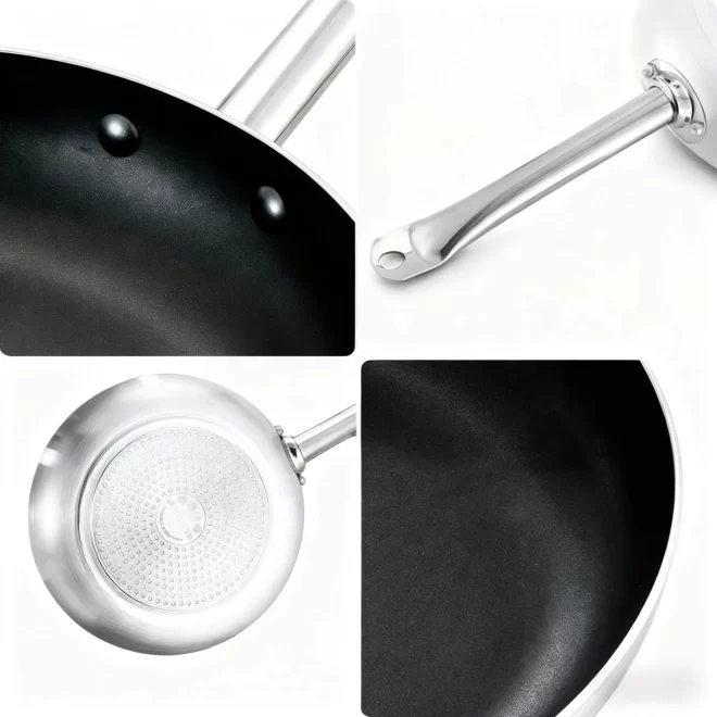 Custom Frying Pan Wholesale Aluminum Fry Pans (1)