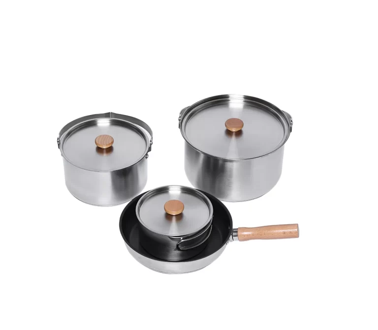 Conjunto de utensílios de cozinha para campismo por atacado Fabricante