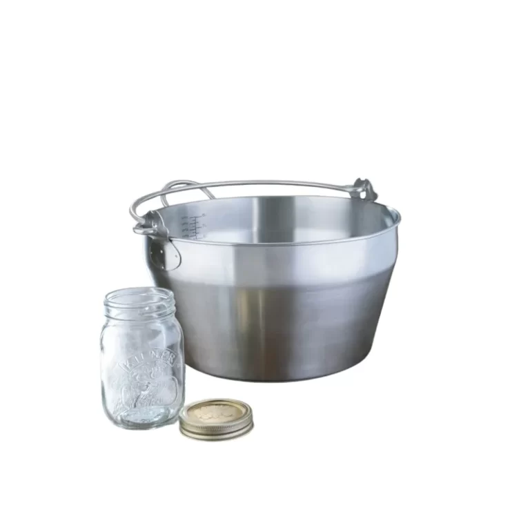 Panela de conservação por atacado, Panela de geléia de aço inoxidável