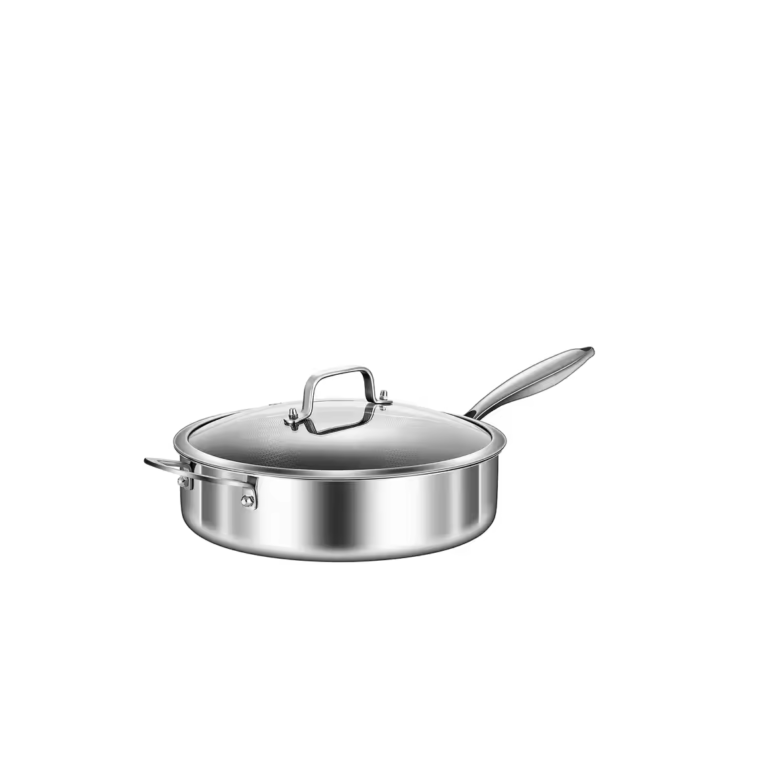 Mayorista de sartenes de acero inoxidable con tapa